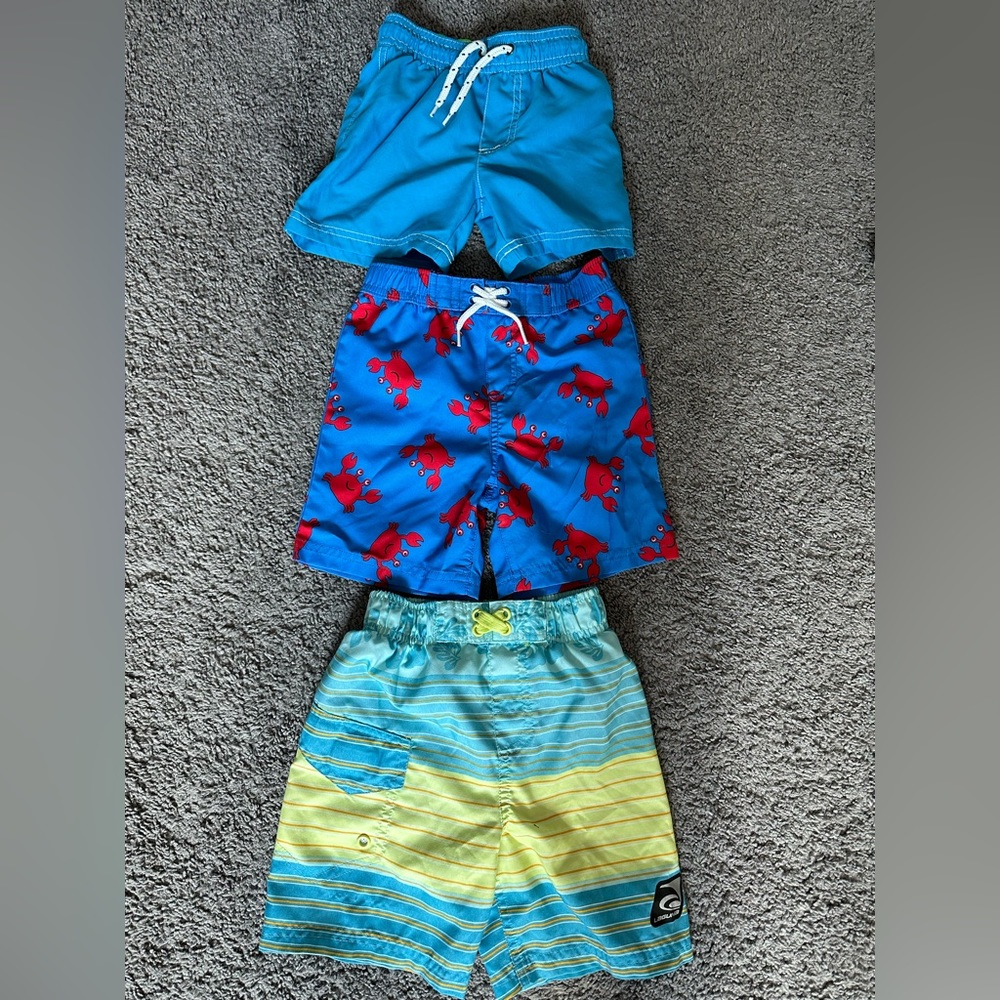 Super cute toddler boy swim trunks size 2T